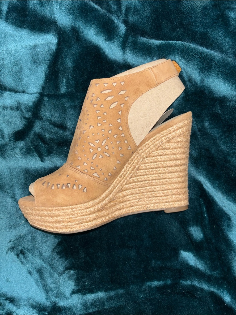 Marc Fisher “Harlea” Espadrille Wedges